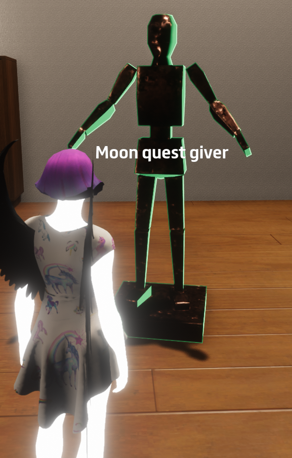 Quest giver text